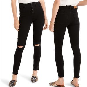 Madewell Roadtripper Button Front Jegging